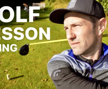 GOLF LESSON HOW TO DROP SHOTS OFF YOUR GOLF GAME