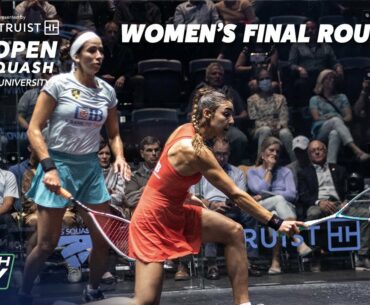 Squash: El Hammamy v Gohar - U.S. Open 2021 - Women's Final Roundup