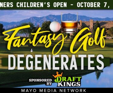 2021 Shriners Children's Open Picks, DraftKings Plays | Fantasy Golf Degenerates