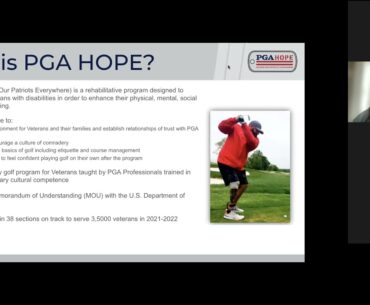 Catalyst Webinar: PGA Reach with Brandy Cain, PGA Hope Program Lead