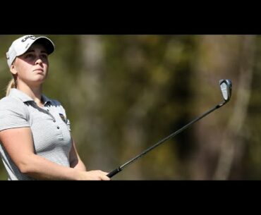 Maja StarkSwedish golfer creekhouse ladies open 2021