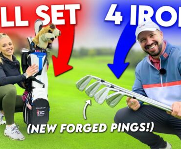 Four Irons vs Full Set of Clubs! | PGA Pro vs PGA Pro