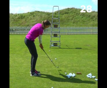 WE HAVE A WINNER! Pia Babnik waltzes through the Titleist Stepladder Challenge!