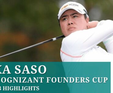 YUKA SASO: 2021 Cognizant Founders Cup Round 3 Highlights