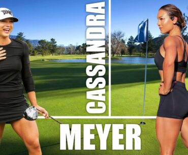 World Long Drive champion Cassandra Meyer