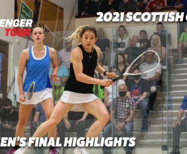 Squash: Springfield Scottish Squash Open 2021 - Women's Final Highlights