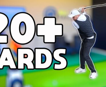 Hit driver OVER 20 yards further!!
