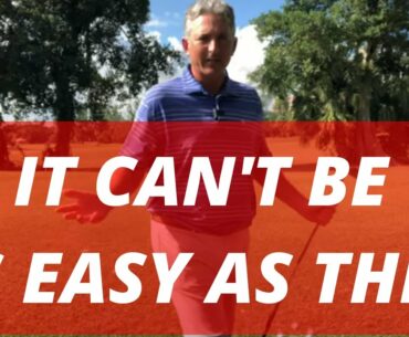 IT CAN"T BE AS EASY AS THIS! This is Too Simple! PGA Golf Professional Jess Frank