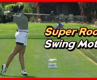 LPGA Super Rookie "Patty Tavatanakit" Powerful Swing & Slow Motions