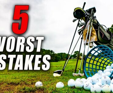 5 Worst Golf Practice Mistakes and How to Fix Them!
