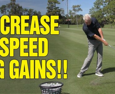 INCREASING YOUR GOLF SWING CLUB HEAD SPEED (10 MPH GAINS)!!
