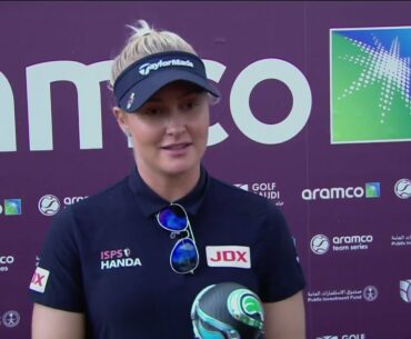 Ladies European Tour: Aramco Team Series (New York) - Interview Charley Hull