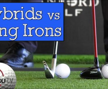 The Biggest Difference in Hitting Hybrids vs Long Irons