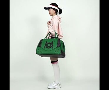 PGM rivet ladies golf boston bag women colorful golf boston bag YWB032