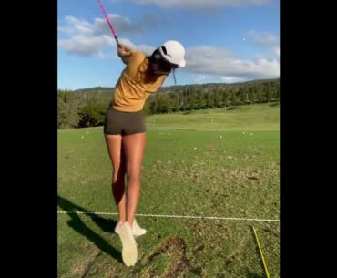 v ❤️❤️ #golf #shorts #golfgirl      | GOLF#SHORT