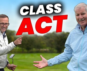 OLD GOLFER Turns SCRATCH To FACE YOUNG PRETENDER