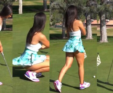 Beauty golfer , golf ladies, golf tiktok stories , golf challenge ❤️❤️  | GOLF#SHORT