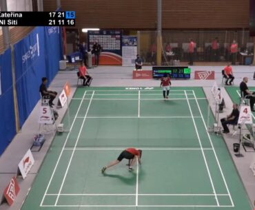 LI-NING Czech Open 2021 | WS | Qualifying R32 | (MAS) Siti Nurshuhaini Vs (CZE) Katerina