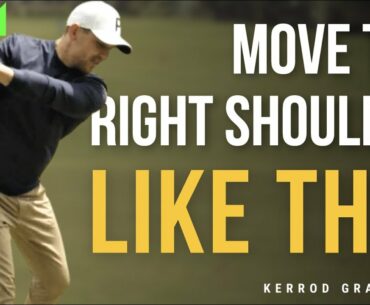How The Right Shoulder Works in The Golf Swing | The Correct Movement