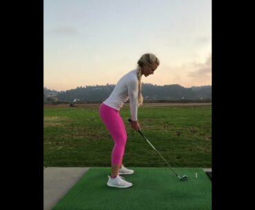 Nice tempo and rhythm ❤️❤️ #golf #shorts #golfgirl      | GOLF#SHORT