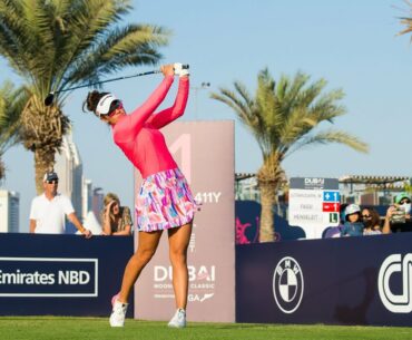 Maria Fassi leads the way after a course record equalling score of 63 (-9)