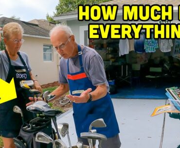 I WANTED TO BUY ALL THEIR GOLF CLUBS