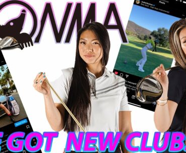 We Got New Honma Clubs! Fitting & Unboxing || Shee Golfs