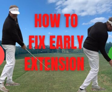 Golf Swing Faults and Fixes: Early Extension