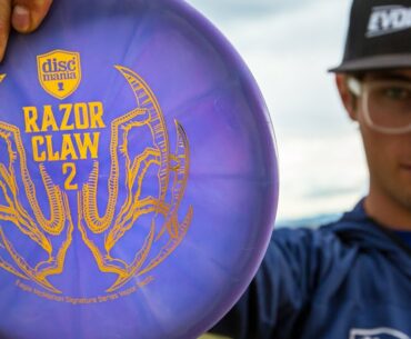 Eagle McMahon introduces Discmania Vapor Tactic (Razor Claw 2)