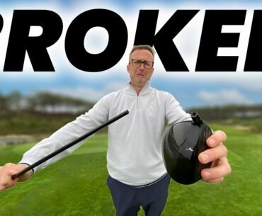 They BROKE My NEW Golf Club GUTTED!