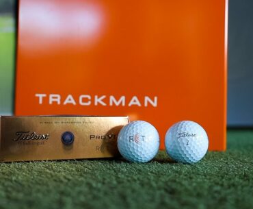TITLEIST RCT GOLF BALL // Trackman vs. GC Quad Side by Side Testing
