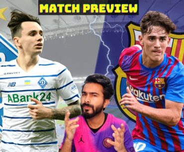 A Tricky Test For Barcelona Against Dynamo Kyiv | UEFA Champions League 2021 HINDI