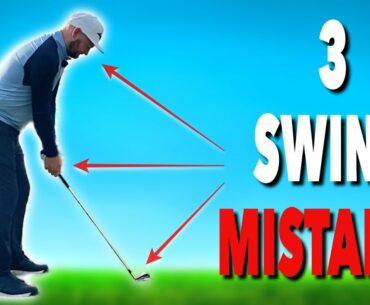 Avoid These 3 Golf Swing MISTAKES! Simple Golf Tips