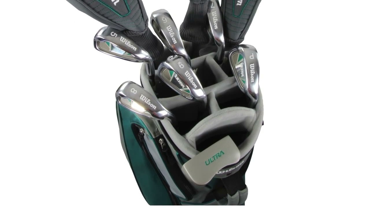 WILSON ULTRA Women's Ladies Golf Club Set WILSON ULTRA Women's Ladies Golf Club Set