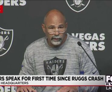 Raiders interim coach calls Ruggs' crash a 'terrible lapse in judgment of the most horrific kind'