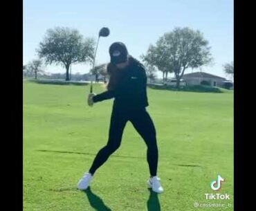 Wow love the extension incredible swing!! 😮