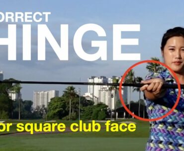 How to hinge correctly - Golf with Michele Low
