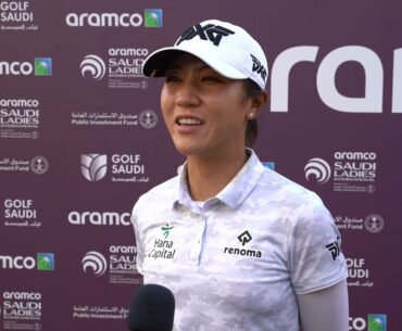Lydia Ko Saturday Flash Interview 2021 Saudi Ladies International
