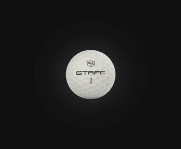 RAW UNPAINTED GOLF BALL // Wilson Staff Model Review