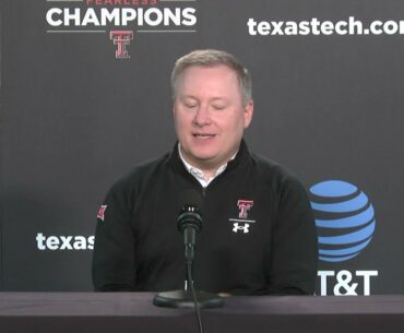 Texas Tech Volleyball vs. TCU: Post game Presser | November 5, 2021