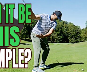 FIX Over The Top GOLF SWING And Hit it Longer By Doing THIS Ignored Move