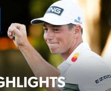 Viktor Hovland shoots 4-under 67 | Round 4 | World Wide Technology | 2021