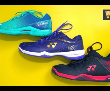 Yonex Badminton Shoes - Eclipsion Z2 vs 65 Z2 vs Aerus Z Review & Comparison