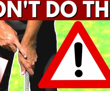 Don't Make this HUGE Grip MISTAKE! (Most Golfers Get This Wrong)