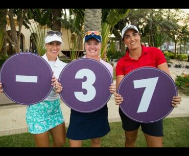 Team De Roey lead the way after Day Two with a score of -37