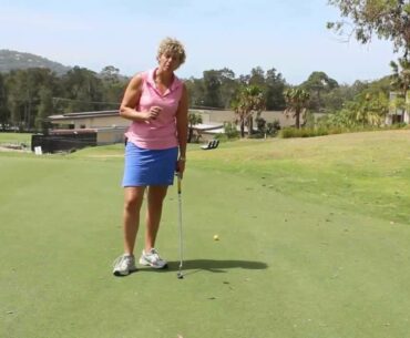 #8 The Lady Golf Teacher Web TV - Practice Swing for Putting