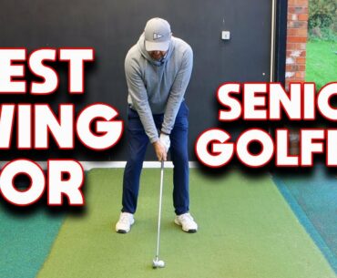 EASIEST swing for SENIOR GOLFERS to hit the golf ball FURTHER