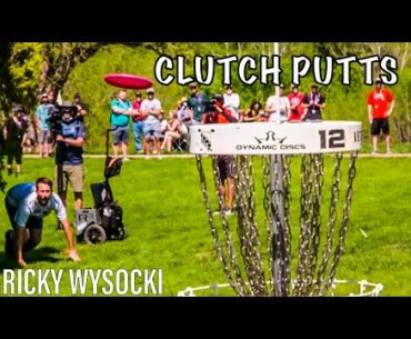 RICKY WYSOCKI CLUTCH PUTTS COMPILATION