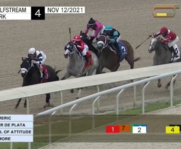 Gulfstream Park Carrera 4 - 12 de Noviembre 2021