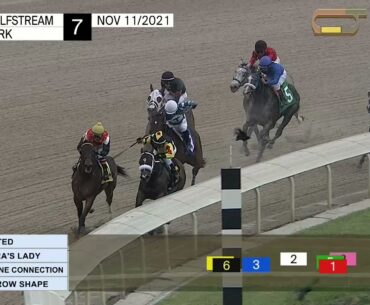 Gulfstream Park Carrera 7 - 11 de Noviembre 2021